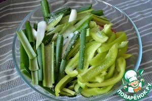 Острые овощи по-корейски